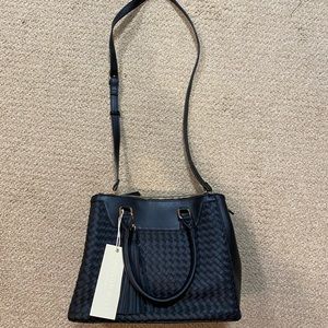Madison West Black Crossbody Purse